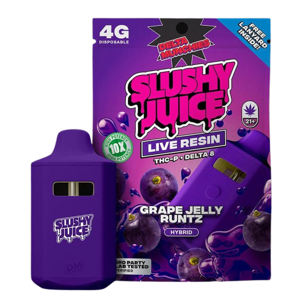 SLUSHY JUICE DISP 4G GRAPE JELLY