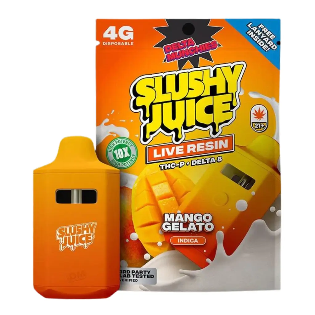 SLUSHY JUICE DISP 4G MANGO GELATO