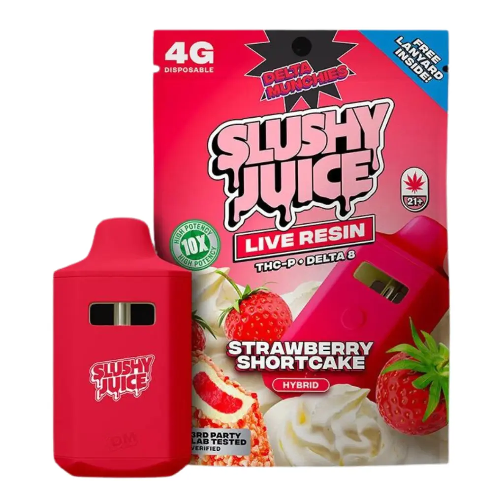 SLUSHY JUICE DISP 4G STRAWBERRY SHORTCAKE