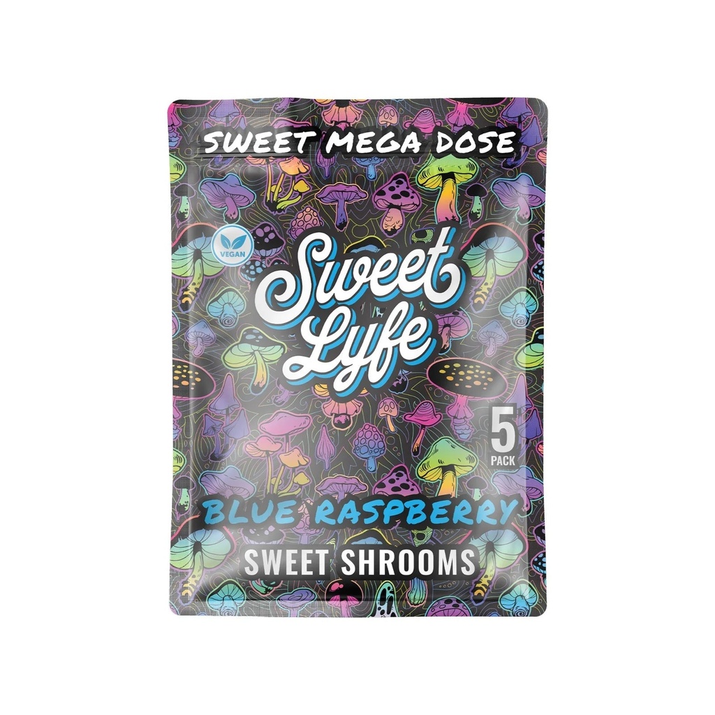 SWEET LYFE MEGA DOSE 10CT BLUE RASPBERRY