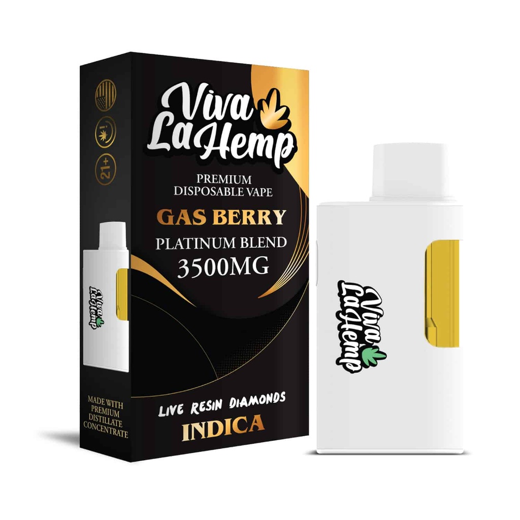 VIVA LA HEM 3500MG GAS BERRY IND