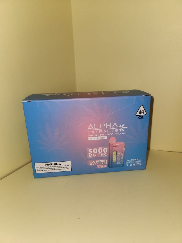 ALPHA EXTRACT SPECTRUM BLEND BLUEBERRY SLURRICANE