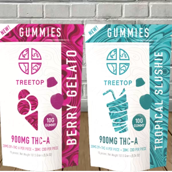 TREETOP GUMMIES 10G TROPICAL SLUSHIE 1 PACK