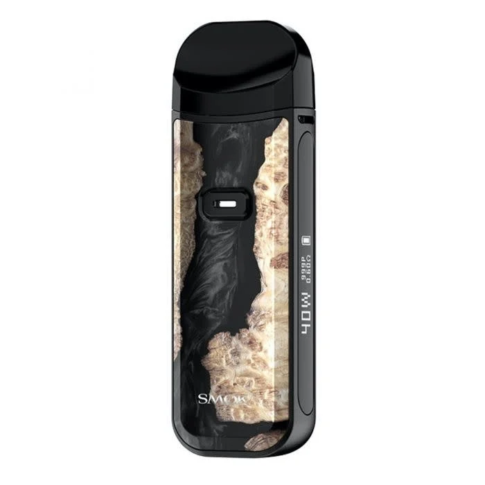 SMOK NORD 50W KIT - BLACK STABILIZING WOOD 