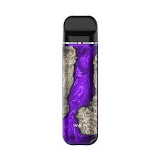 SMOK NOVO 2 KIT PURPLE STABILIZING WOOD