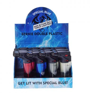 SPECIAL BLUE BERNIE DOUBLE PLASTIC 12PC