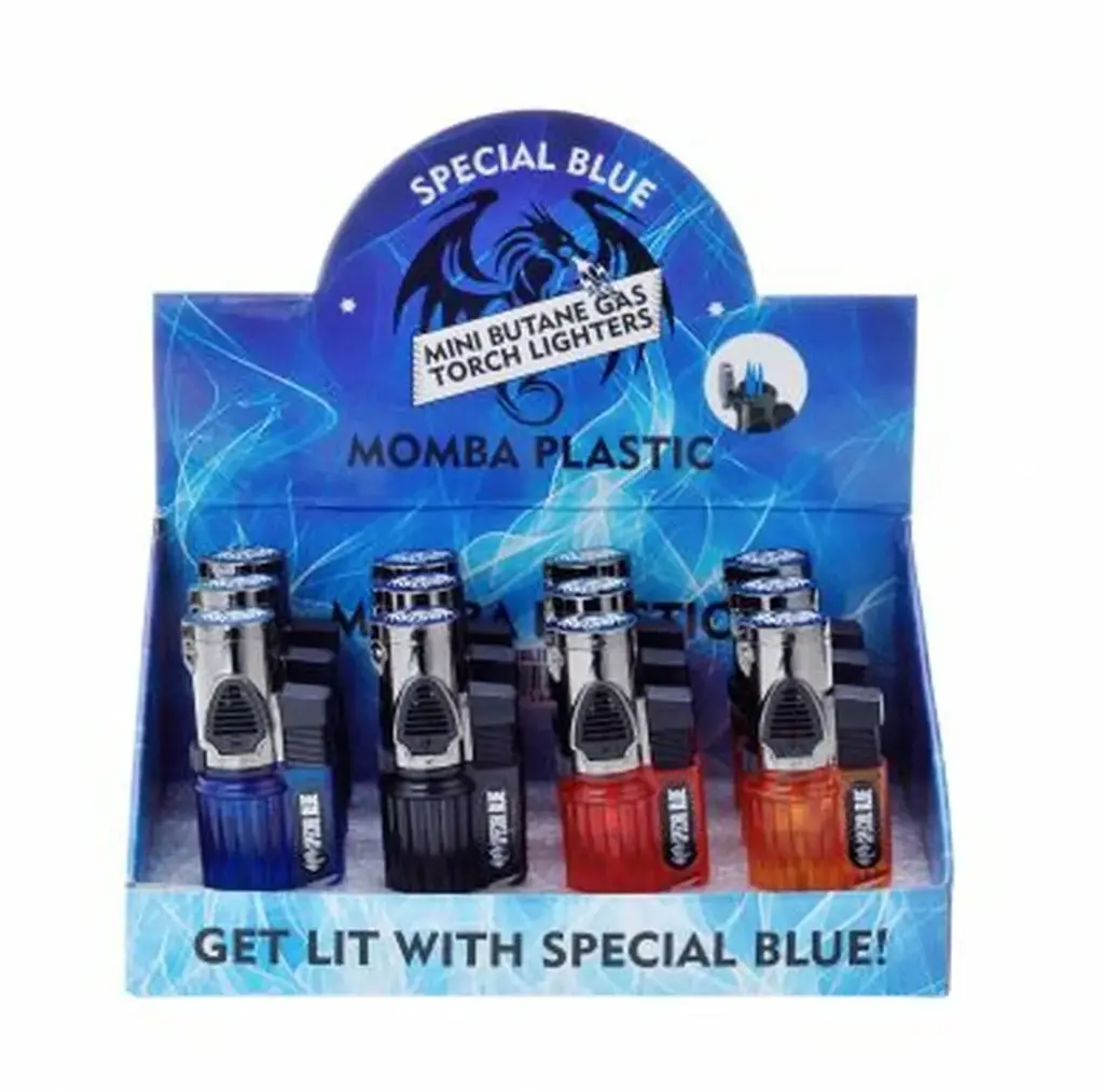 SPECIAL BLUE MOMBA PLASTIC 12PC