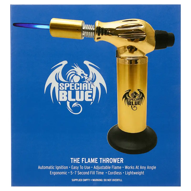 SPECIAL BLUE FLAMETHROWER GOLD