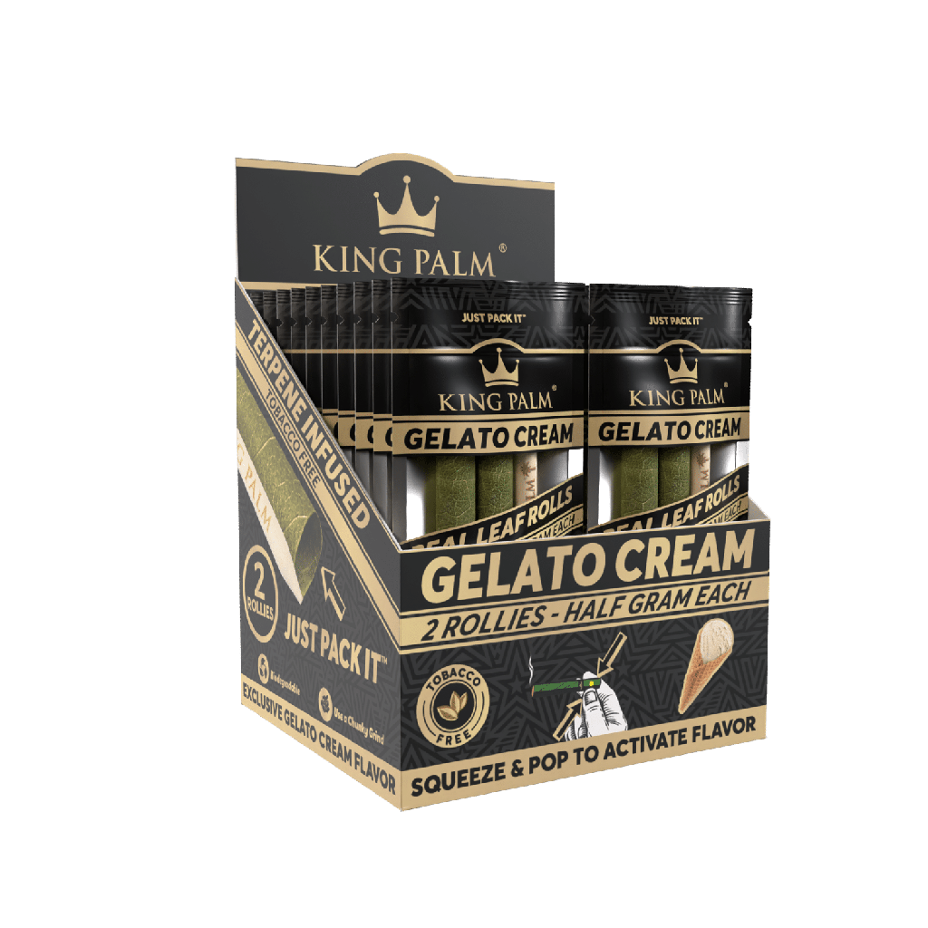 KING PALM 2 ROLLIE GELATO CREAM