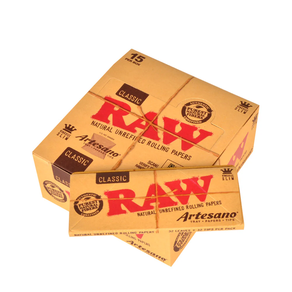 RAW ARTESANO KING SIZE CLASSIC 15CT