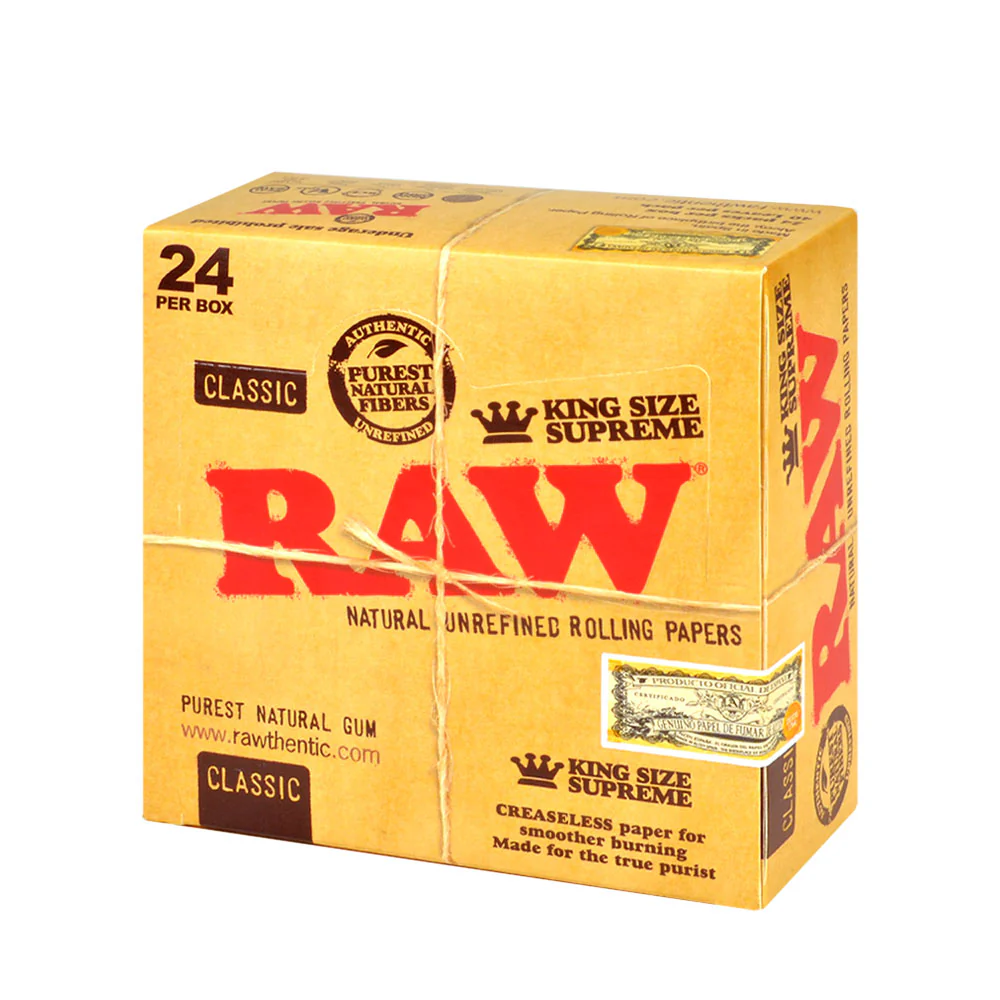 RAW KING SIZE SUPREME CLASSIC 24CT