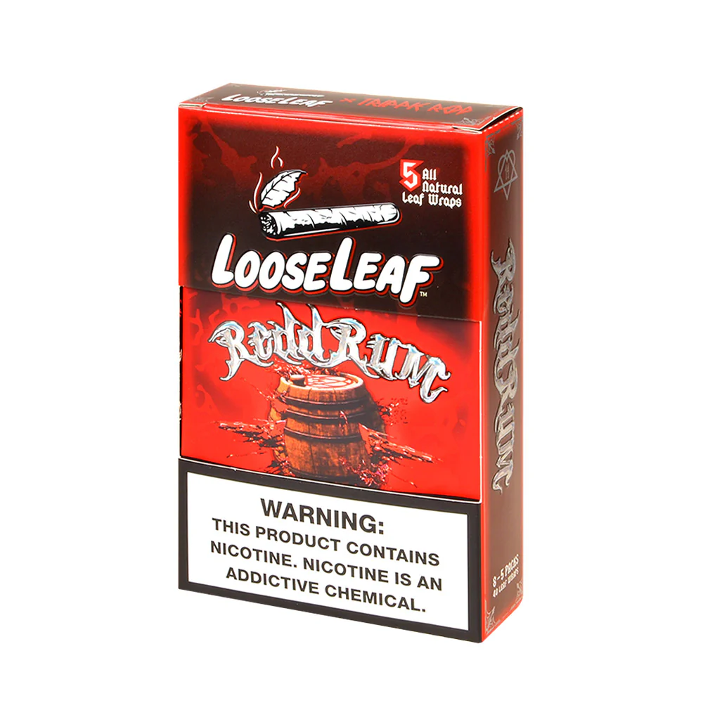 LOOSE LEAF 5PK RED RUM