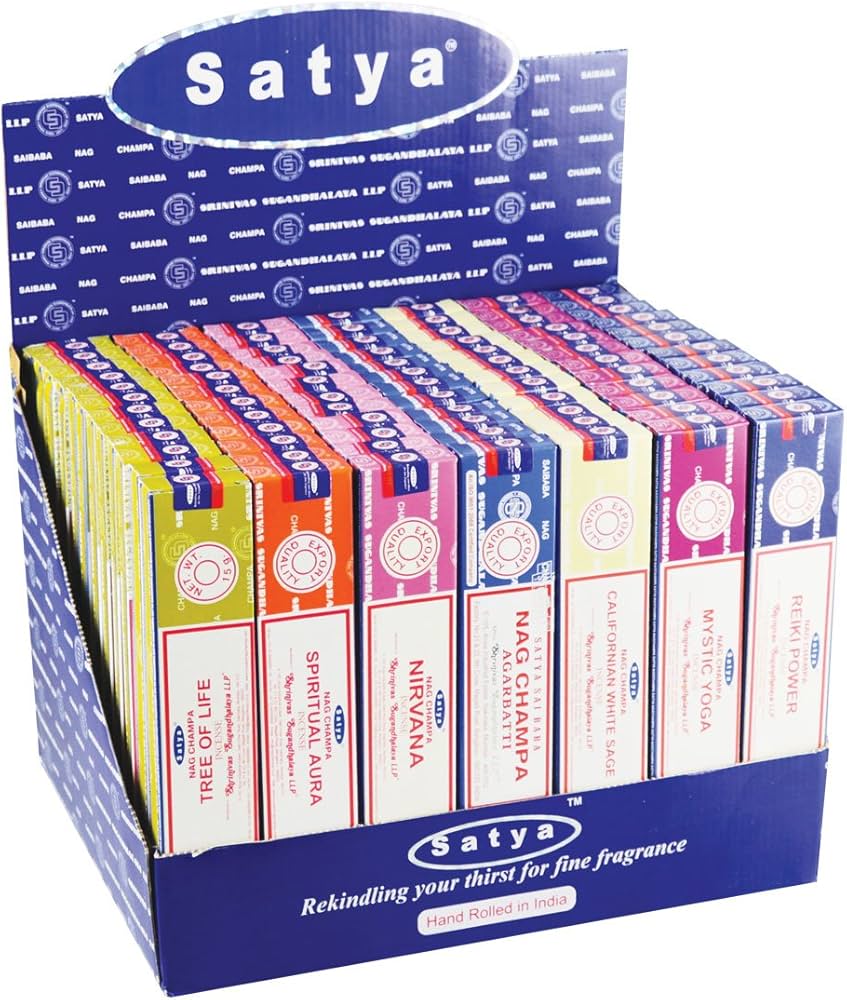 SATYA DISPLAY BOX INCENSE