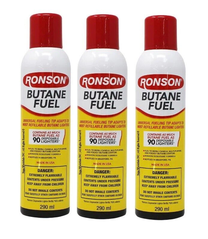 Ronson butane fuel 290ml