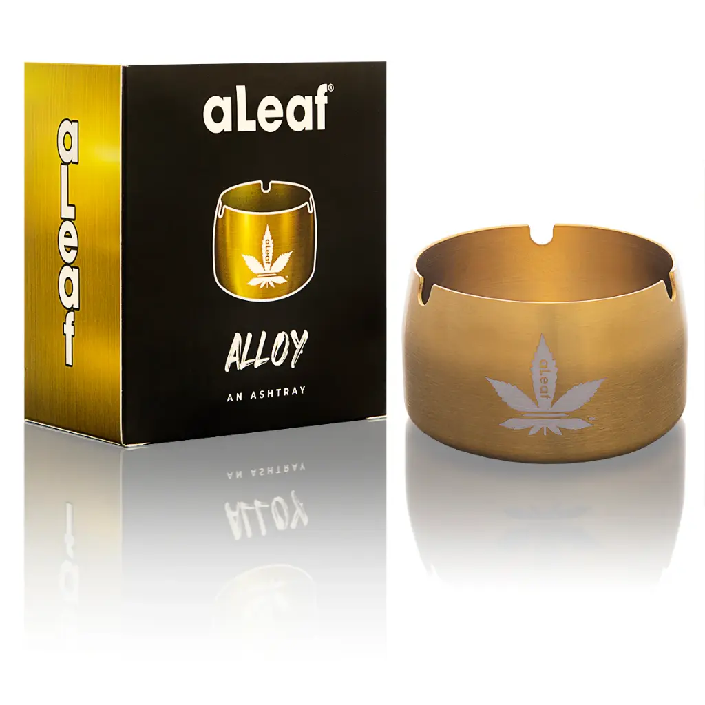 ALEAF ALLOY ASHTRAY