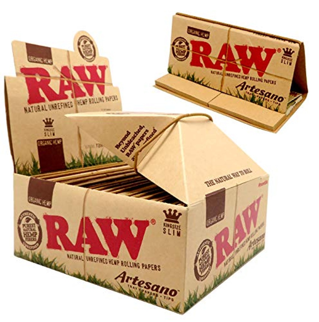 RAW ARTESANO KING SIZE ORGANIC 15CT