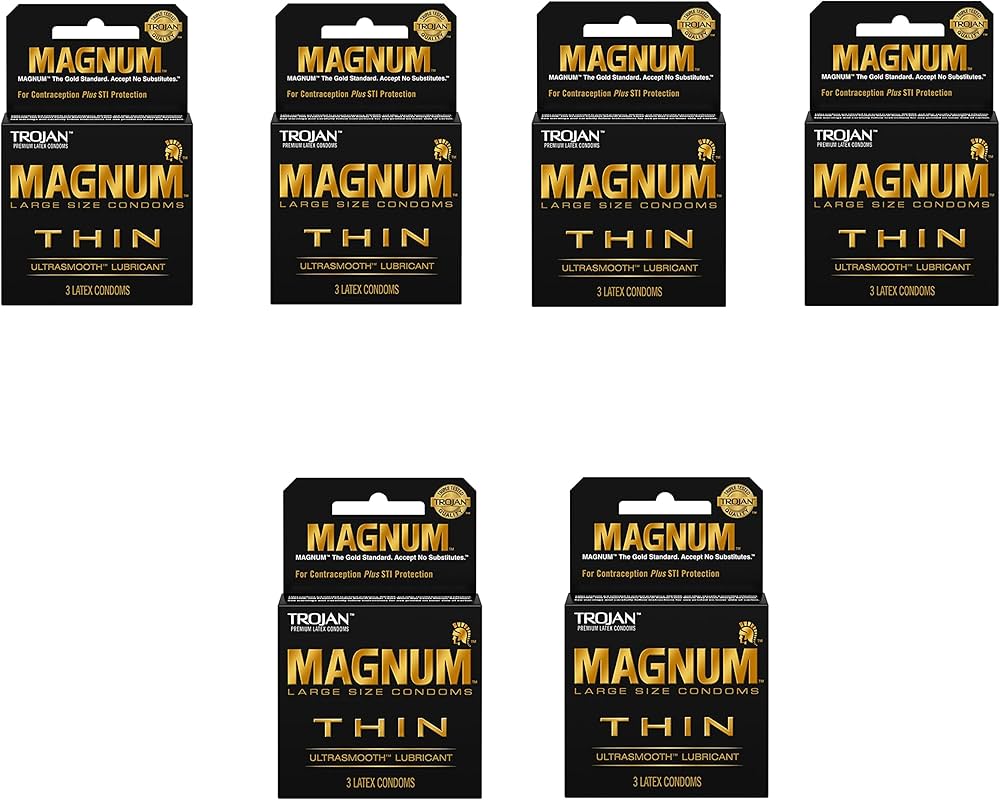 TROJAN MAGNUM ECSTASY 6PK