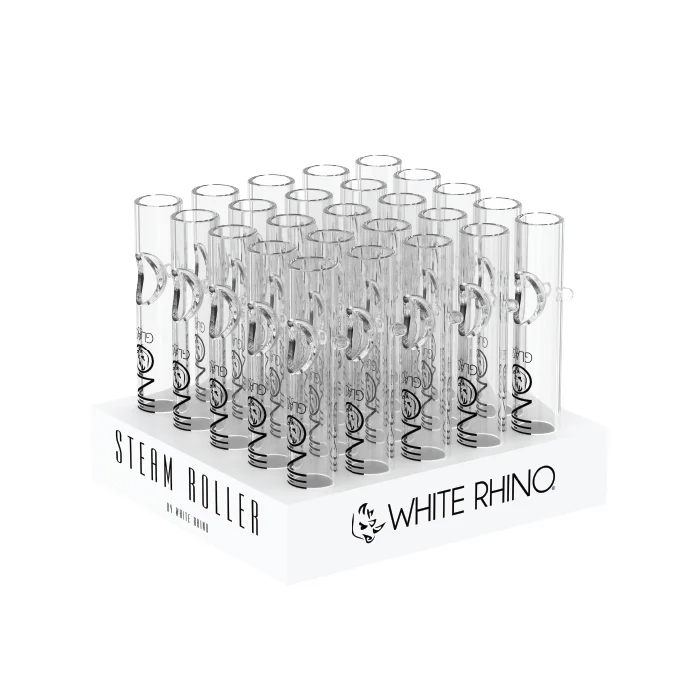 WHITE RHINO STEAM ROLLER 25CT DISPLAY