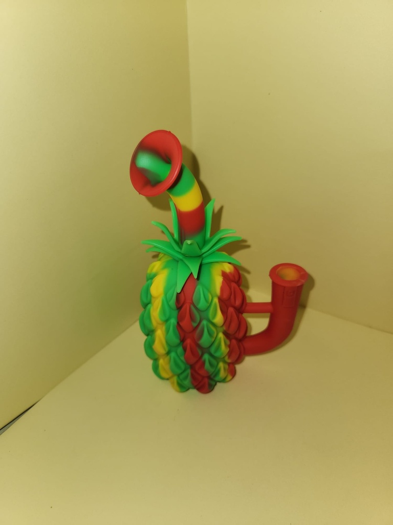 SILICONE BONG COLORFUL PINEAPPLE