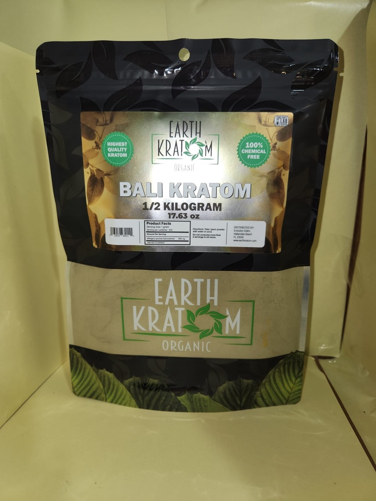 EARTH KRATOM 1/2 KILO BALI