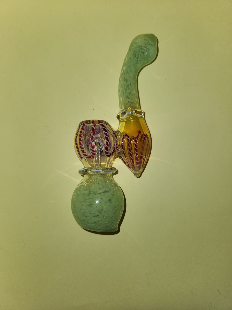 YELLOW MIDDLE FLOWER PETAL BUBBLER