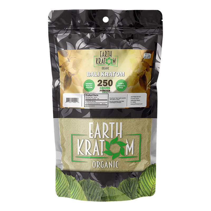 EARTH KRATOM 250 GRAM BALI KRATOM