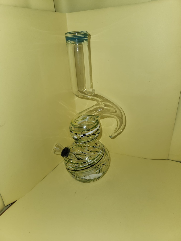 GLASS PAINTED SPHERICAL WATER PIPE (55915747)