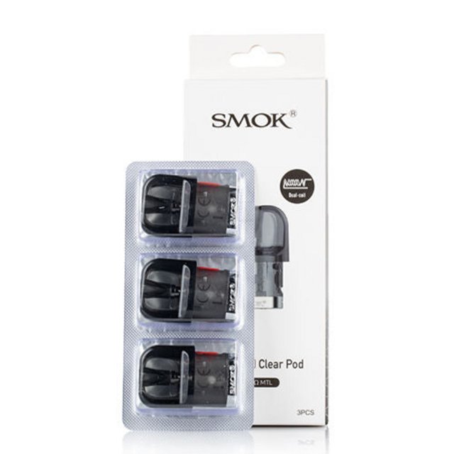 SMOK NOVO 2 CLEAR POD DC 0.8 MTL 3PC