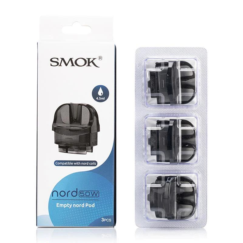 SMOK NORD 50W EMPTY LP2 POD 3PC