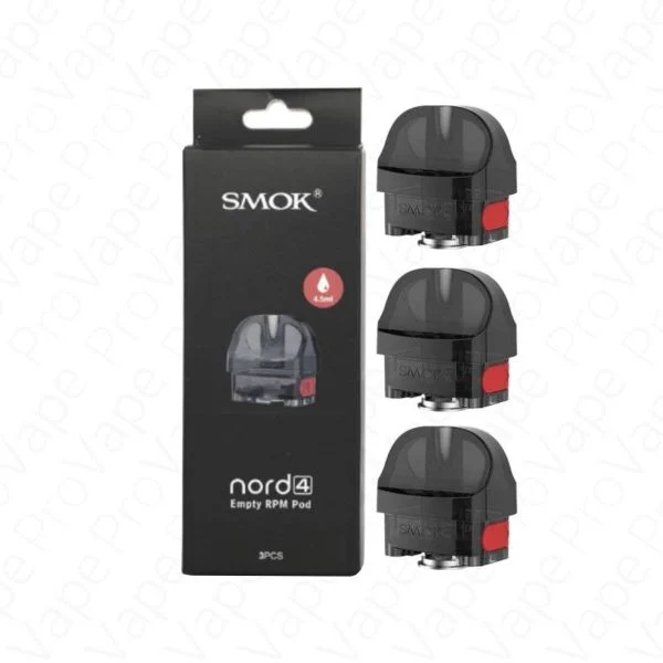 SMOK NORD 4 EMPTY RPM POD 3PC