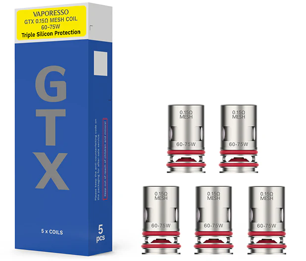 VAPORESSO GTX COIL 5PC