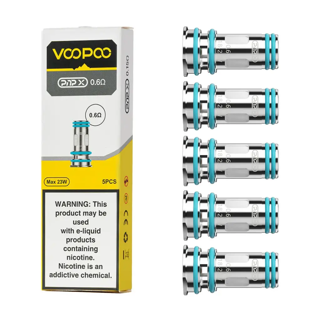 VOOPOO PNP X 0.6 MAX 23W 5PCS 