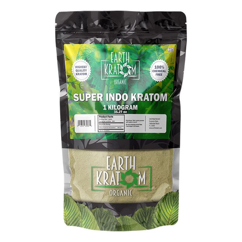 EARTH KRATOM 1 KILO - SUPER INDO