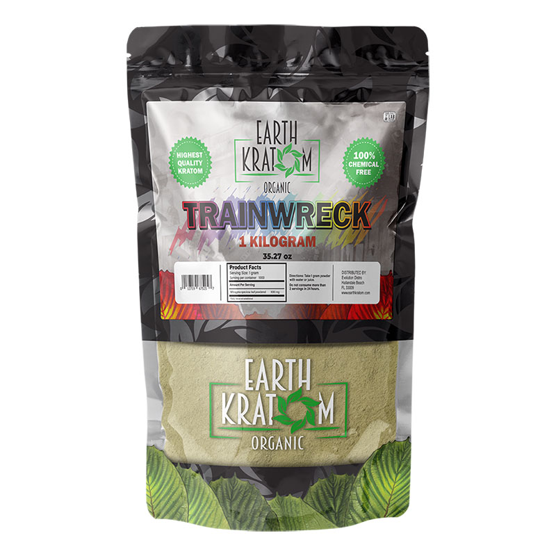 EARTH KRATOM 1 KILO - TRAINWRECK