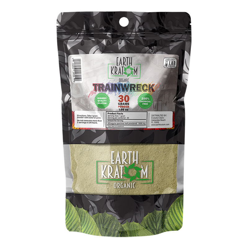 EARTH KRATOM 30 GRAM TRAINWRECK