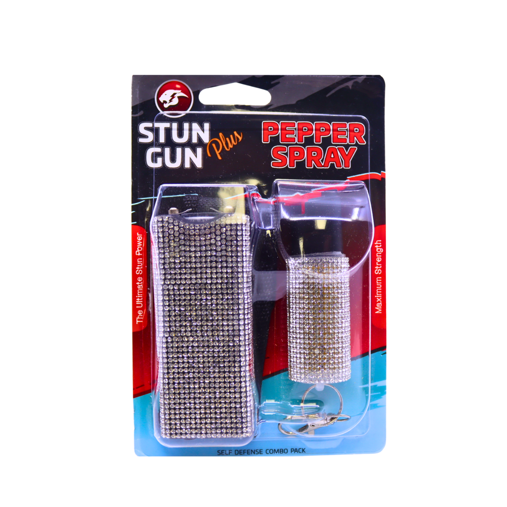 STUN GUN PLUS PEPPER SPRAY