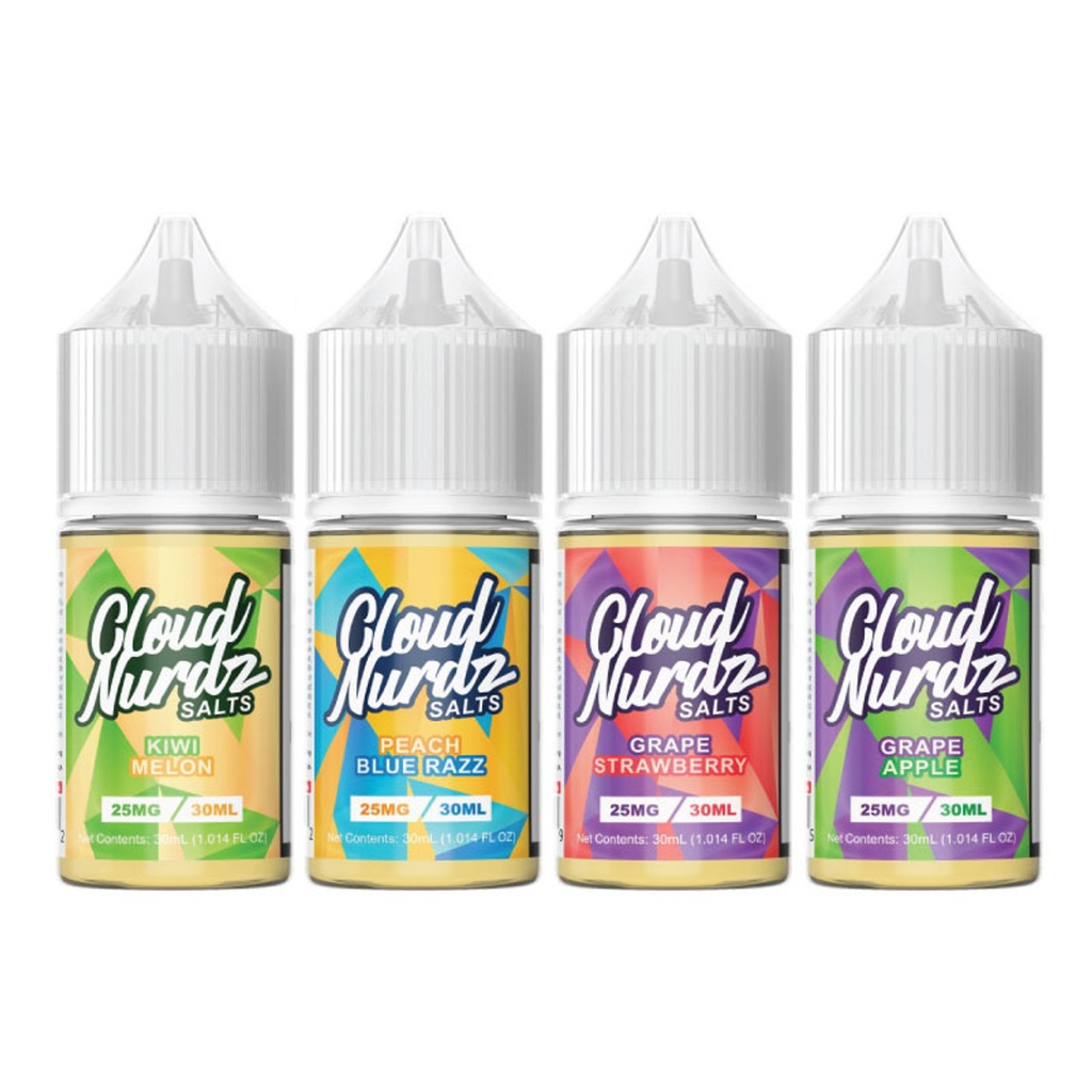 CLOUD NURDZ SALT NIC 30ML 25MG