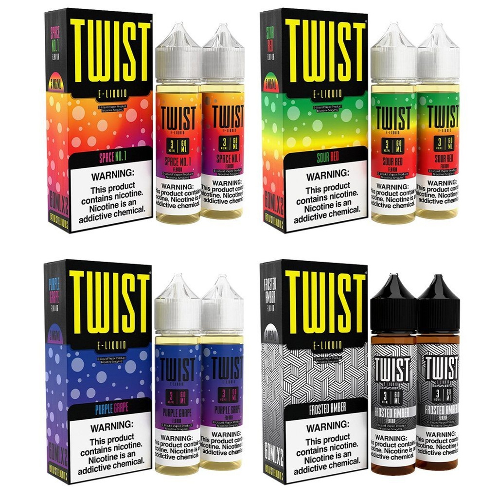 TWIST E-LIQUID 120ML (2*60ML) 3MG