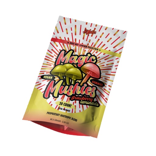 [INTREF01755] HIXOTIC MAGIC MUSHIES STRAWBERRY LEMON