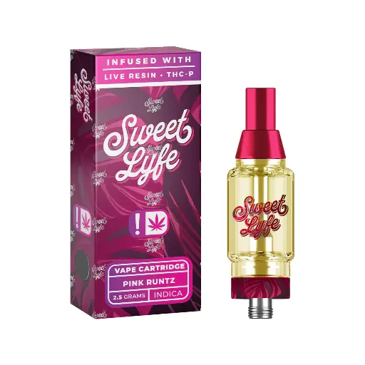 [INTREF03923] SWEETLYFE CARTRIDGE PINK RUNTZ