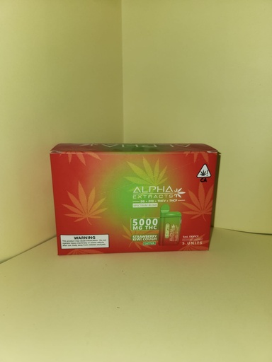 [INTREF00090] ALPHA EXTRACT SPECTRUM BLEND STRAWBERRY KIWI COUGH