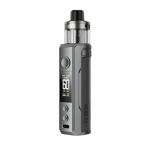 [INTREF04552] VOOPOO DRAG S2 GRAY METAL