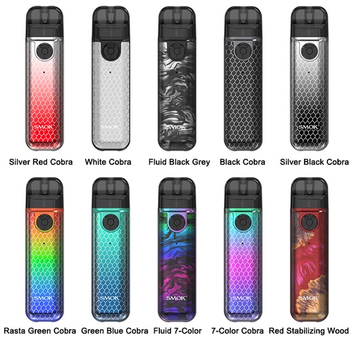 [INTREF03590] SMOK NOVO 4 MINI KIT - 7-COLOR COBRA 