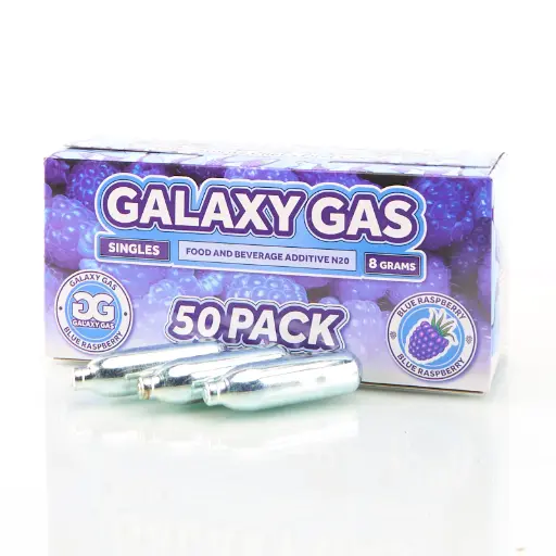 [INTREF01367] GALAXY GAS BLUE RASPBERRY 50PC