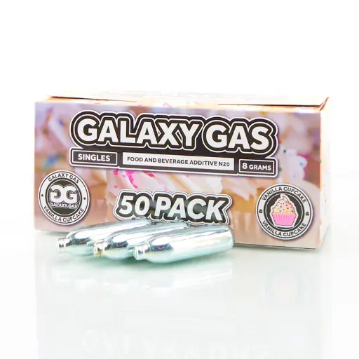 [INTREF01376] GALAXY GAS VANILA CUPCAKE 50PC