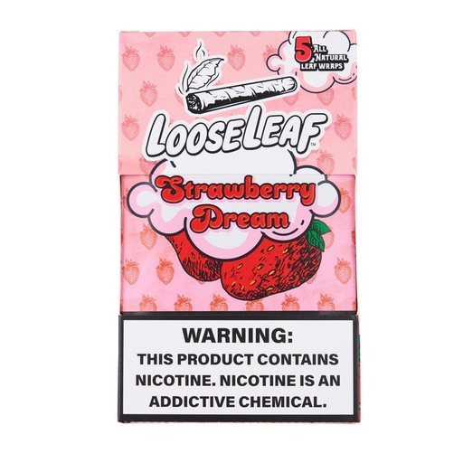 [INTREF02360] LOOSE LEAF 5PK STRAWBERRY DREAM