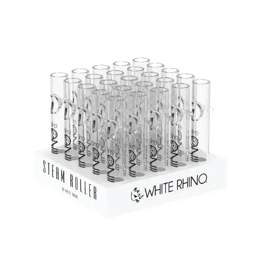 [INTREF04624] WHITE RHINO STEAM ROLLER 25CT DISPLAY