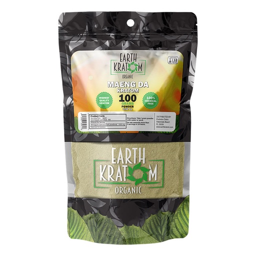 [INTREF00833] EARTH KRATOM 100 GRAM MAENG DA