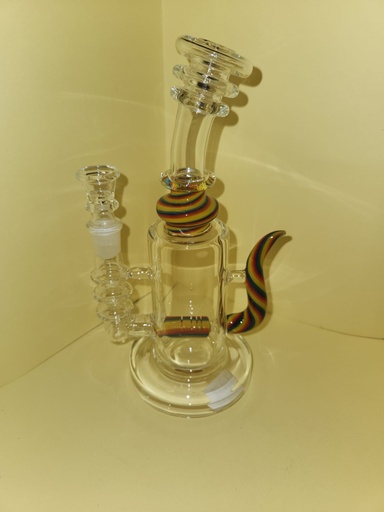 [INTREF00537] COLORFUL STRIPE TAIL WATER PIPE (66787928)