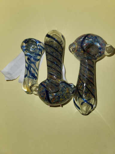 [INTREF00161] BLUE ASSORTED HAND PIPE